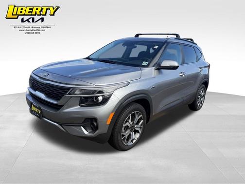 Steel Gray 2021 Kia Seltos EX