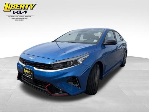 Blue 2023 Kia Forte GT-Line