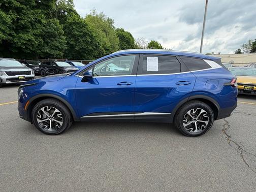 Sapphire Blue 2023 Kia Sportage EX
