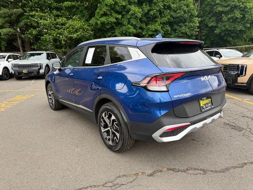 Sapphire Blue 2023 Kia Sportage EX