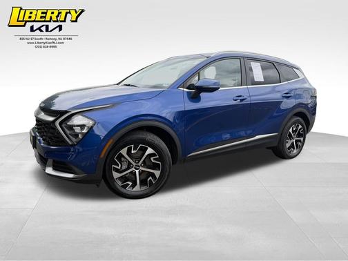 Sapphire Blue 2023 Kia Sportage EX