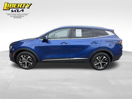 Sapphire Blue 2023 Kia Sportage EX