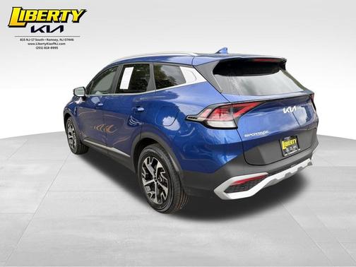 Sapphire Blue 2023 Kia Sportage EX