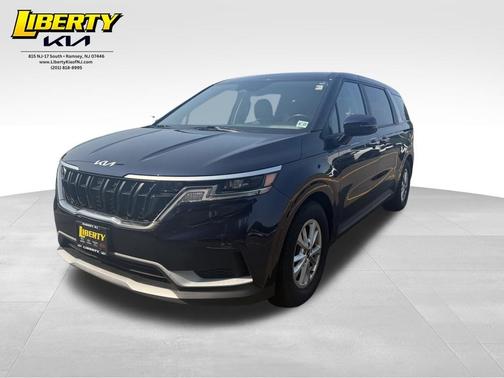 Deep Chroma Blue 2023 Kia Carnival LX Seat Package