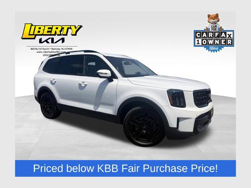 Glacial White Pearl 2024 Kia Telluride SX X-Line