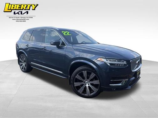 Denim Blue Metallic 2022 Volvo XC90 T6 Inscription 7 Passenger