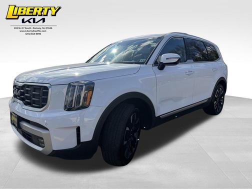 Glacial White Pearl 2024 Kia Telluride SX-Prestige