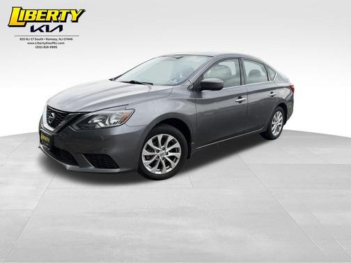 Gun Metallic 2019 Nissan Sentra SV