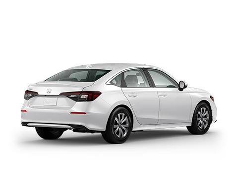 Platinum White Pearl 2026 Honda Civic LX