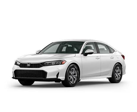 Platinum White Pearl 2026 Honda Civic LX