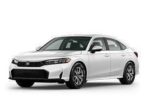 Platinum White Pearl 2026 Honda Civic LX
