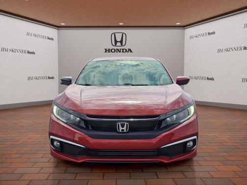 Molten Lava Pearl 2019 Honda Civic EX