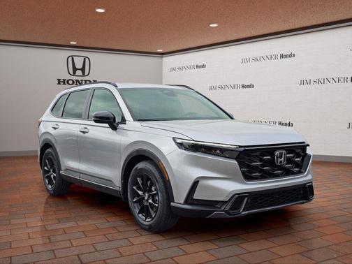 Solar Silver Metallic 2026 Honda CR-V Hybrid Sport-L FWD