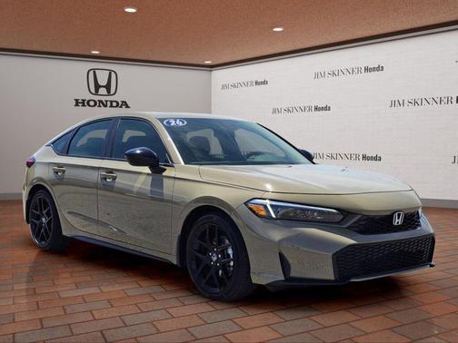 Sand Dune Pearl 2026 Honda Civic Hybrid Sport