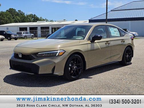 Sand Dune Pearl 2026 Honda Civic Hybrid Sport