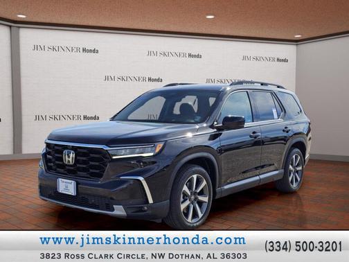 Crystal Black Pearl 2024 Honda Pilot Elite