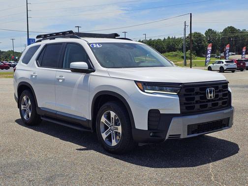 Platinum White Pearl 2026 Honda Pilot EX-L