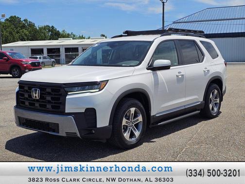 Platinum White Pearl 2026 Honda Pilot EX-L
