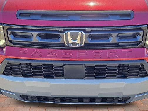 Radiant Red Metallic II 2026 Honda Passport AWD RTL Towing