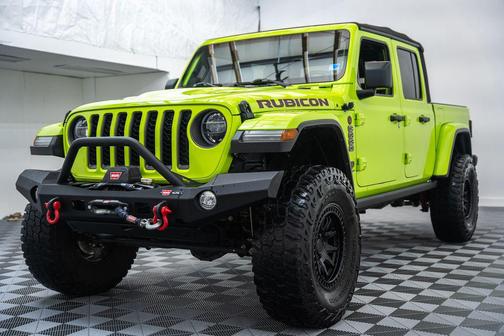 Limited Edition Gecko Clearcoat 2021 Jeep Gladiator Rubicon