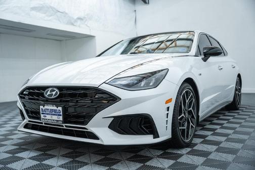 Serenity White 2023 Hyundai SONATA N Line