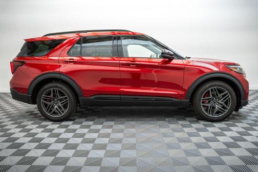 Rapid Red Metallic Tinted Clearcoat 2026 Ford Explorer ST