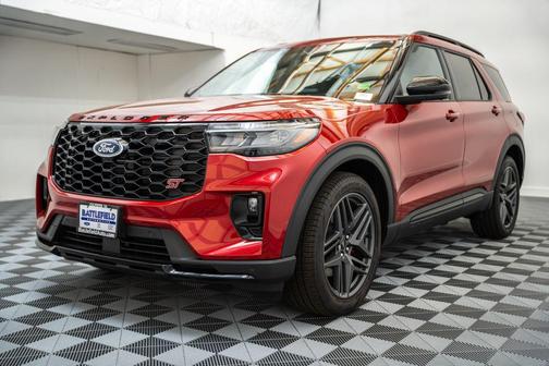 Rapid Red Metallic Tinted Clearcoat 2026 Ford Explorer ST