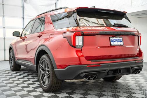 Rapid Red Metallic Tinted Clearcoat 2026 Ford Explorer ST