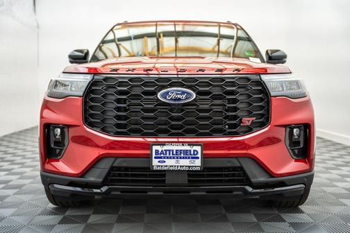 Rapid Red Metallic Tinted Clearcoat 2026 Ford Explorer ST