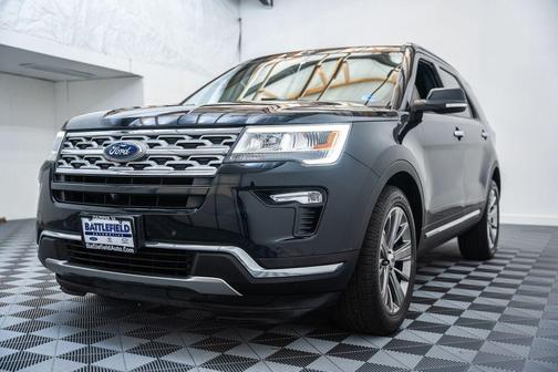 Shadow Black 2018 Ford Explorer Limited