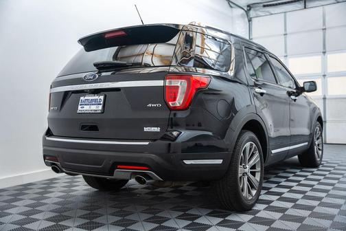 Shadow Black 2018 Ford Explorer Limited