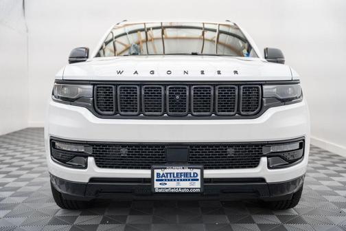 Bright White Clearcoat 2023 Jeep Wagoneer L Series II Carbide 4x4