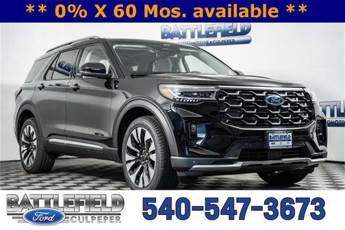 2025 Ford Explorer Platinum