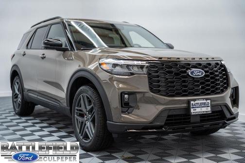 Marsh Gray 2026 Ford Explorer ST-Line