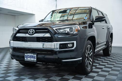 Midnight Black Metallic 2023 Toyota 4Runner Limited