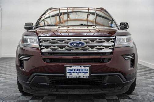 Burgundy 2018 Ford Explorer XLT