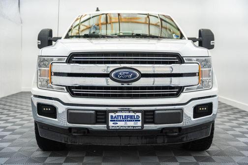 Star White Metallic Tri-Coat 2020 Ford F-150 Lariat