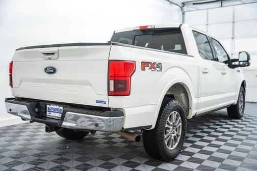 Star White Metallic Tri-Coat 2020 Ford F-150 Lariat