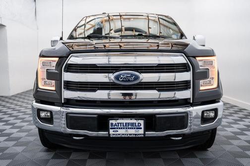 Shadow Black 2016 Ford F-150 Lariat