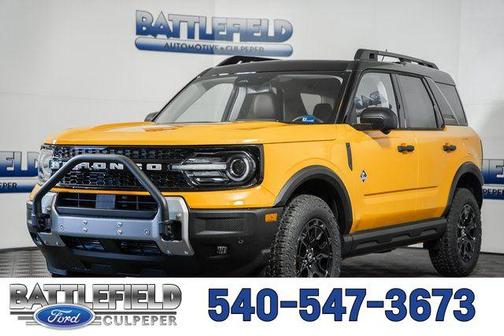 Orange Fury Metallic Tri-Coat 2026 Ford Bronco Sport Outer Banks