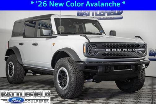 Avalanche Gray 2026 Ford Bronco Badlands