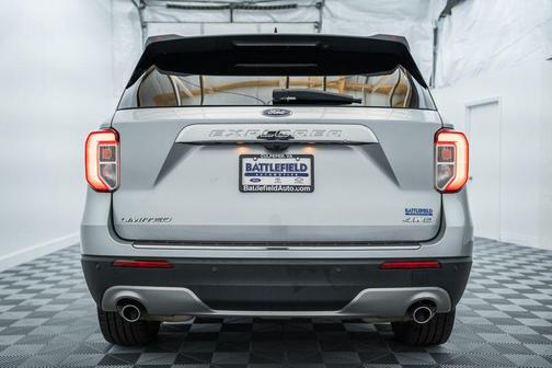 Iconic Silver Metallic 2021 Ford Explorer Limited