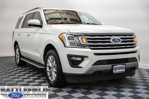 Star White Metallic Tri-Coat 2020 Ford Expedition XLT