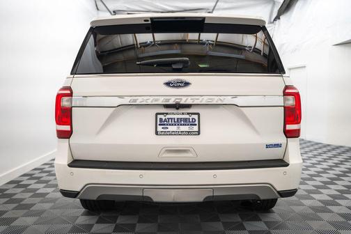 Star White Metallic Tri-Coat 2020 Ford Expedition XLT