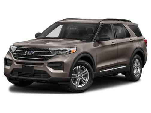 Stone Gray Metallic 2021 Ford Explorer XLT