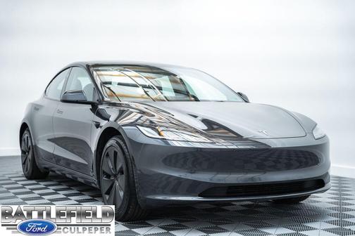 Stealth Grey 2025 Tesla Model 3 Long Range