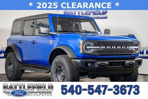 Velocity Blue Metallic 2025 Ford Bronco Badlands