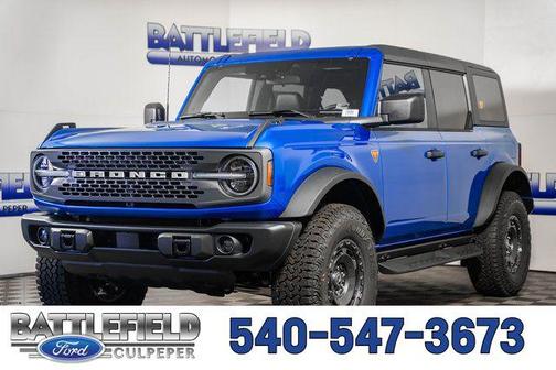 Velocity Blue Metallic 2025 Ford Bronco Badlands