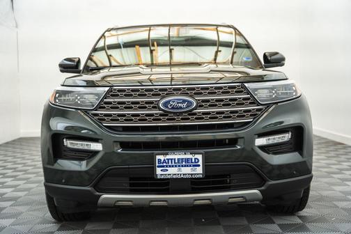 Forged Green Metallic 2022 Ford Explorer King Ranch