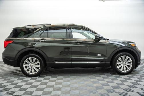 Forged Green Metallic 2022 Ford Explorer King Ranch